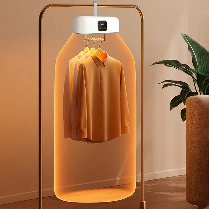 Multifunctional Portable Clothes Drying and Ironing Machine