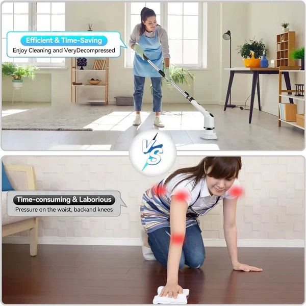 CleanMax™ HeavyDuty 9-in-1 Electric Spin Cleaner