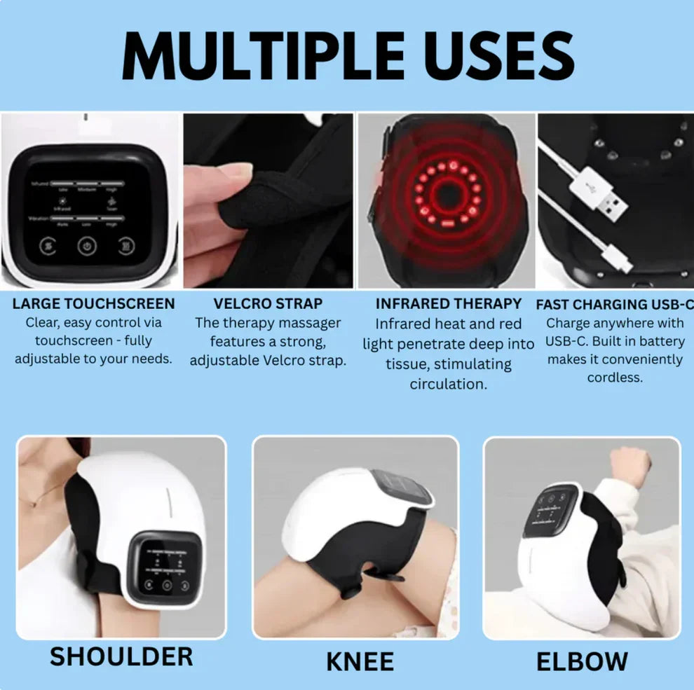 ElectroPro™ Premium Smart Heating Electric Knee Massager