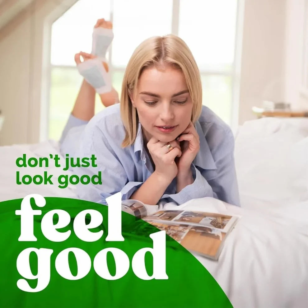 Detox While You Sleep 🌿 - 🌙 ديتوكس أثناء النوم | لاصقات القدم العلاجية للاسترخاء وتجديد الجسم بالكامل