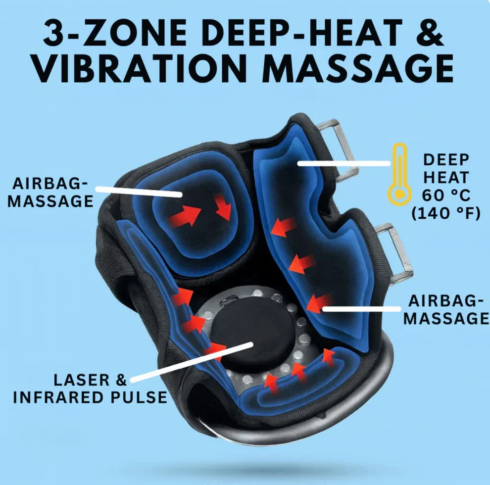 ElectroPro™ Premium Smart Heating Electric Knee Massager