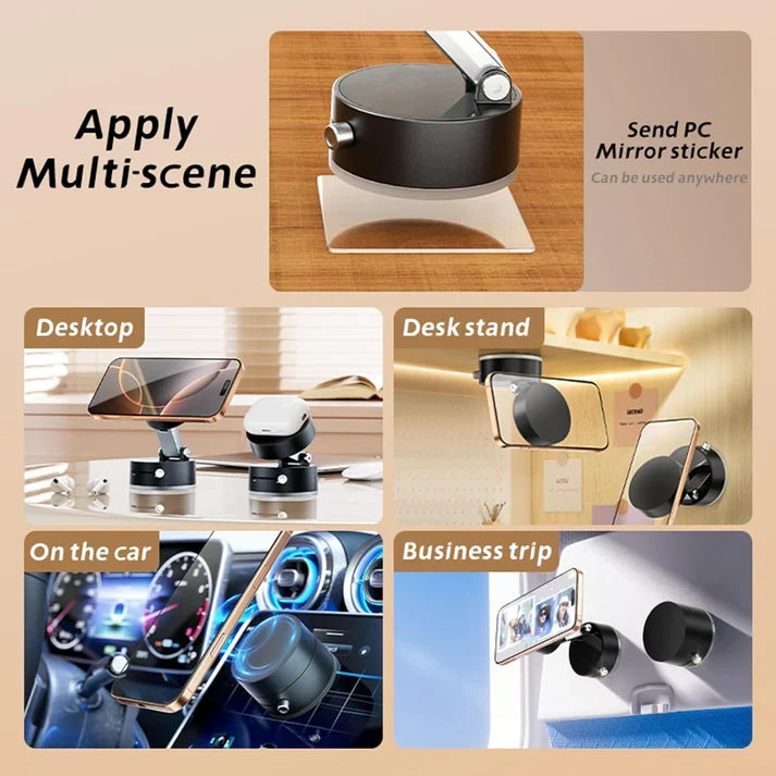 FlexLock™ 360° Adjustable Vacuum Magnetic Phone Holder