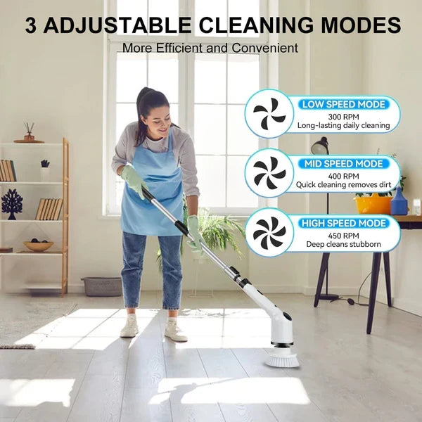CleanMax™ HeavyDuty 9-in-1 Electric Spin Cleaner