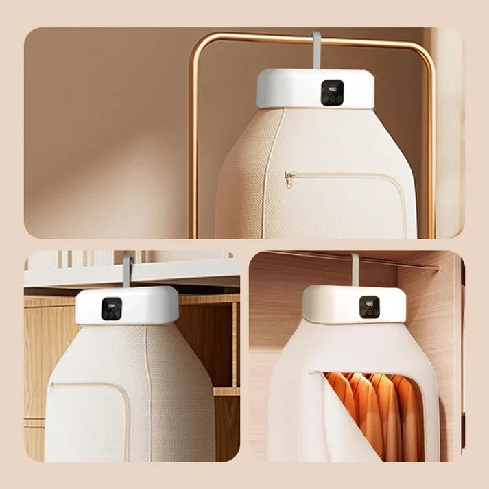 Multifunctional Portable Clothes Drying and Ironing Machine