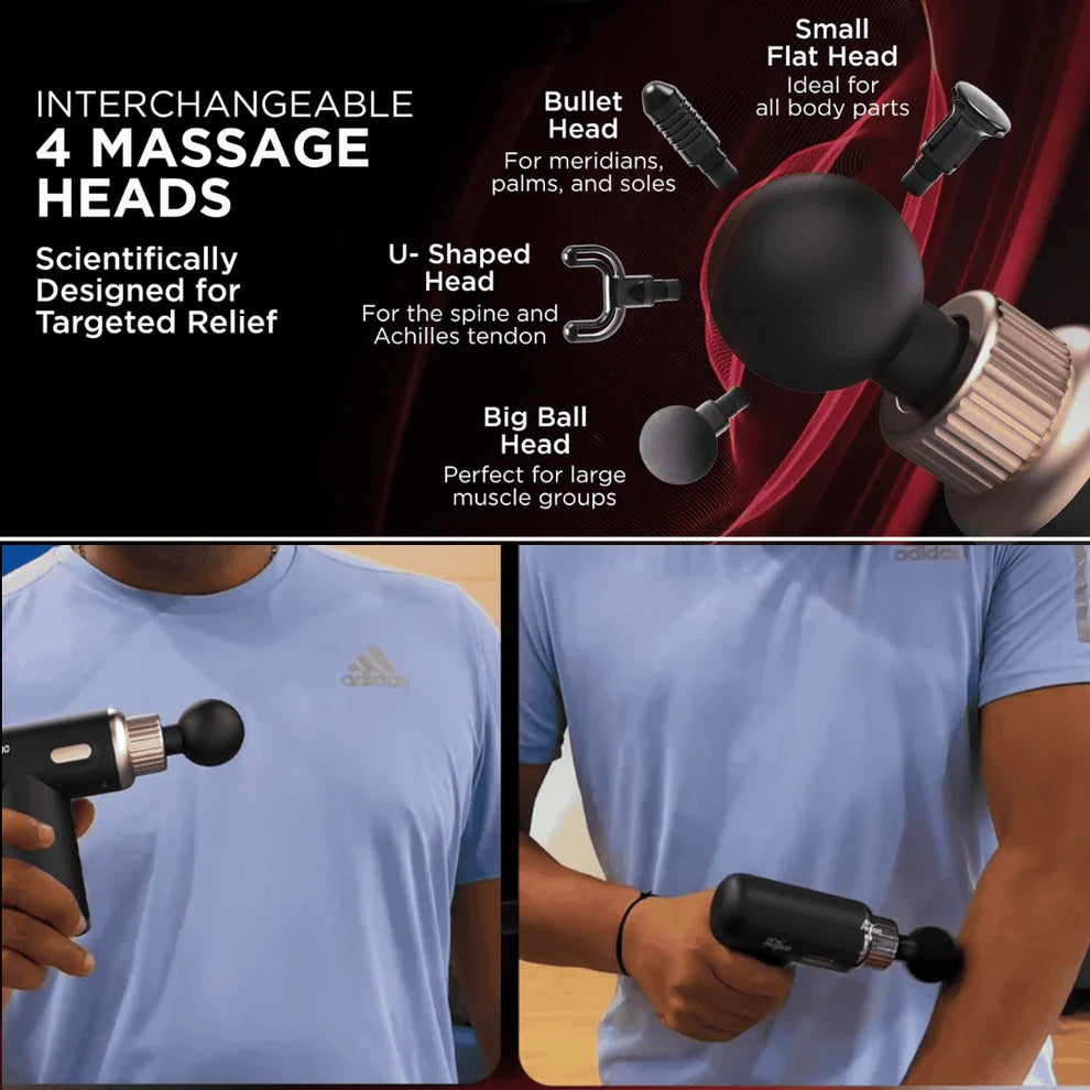 Dynamo™ Rechargeable Gun Massager - مدلك بندقية قابلة للشحن