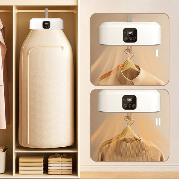 Multifunctional Portable Clothes Drying and Ironing Machine
