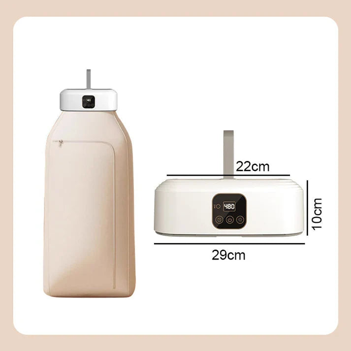 Multifunctional Portable Clothes Drying and Ironing Machine