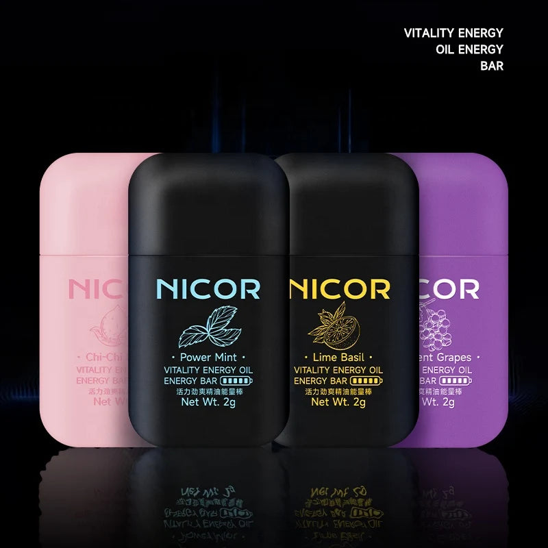 جهاز استنشاق مزدوج العصا للانتعاش، وزيادة الطاقة الفورية، وتخفيف إرهاق التهاب الأنف - NICOR™