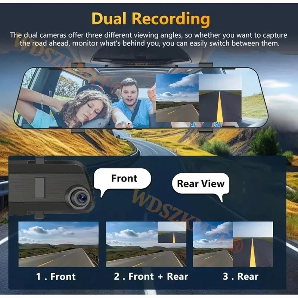 Original ClearVision™ Dual-Lens Car Rear View Smart Mirror Camera