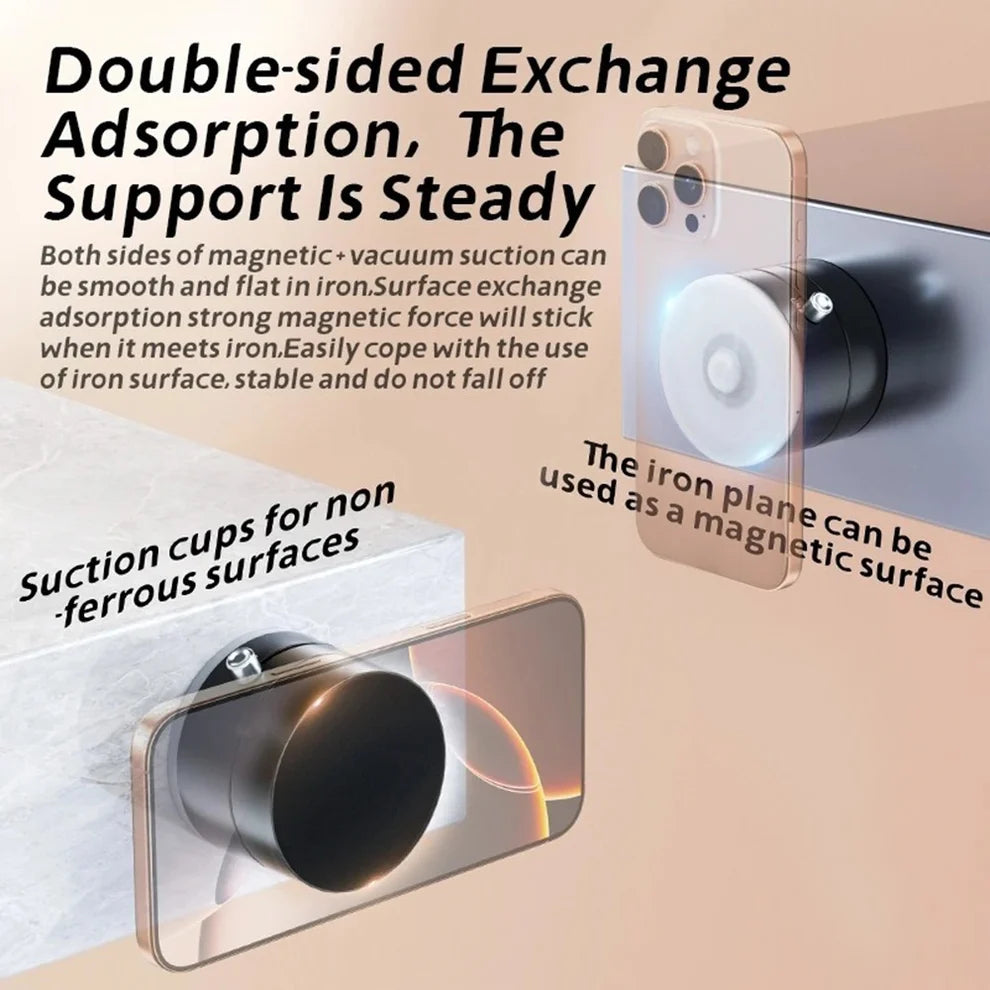 FlexLock™ 360° Adjustable Vacuum Magnetic Phone Holder