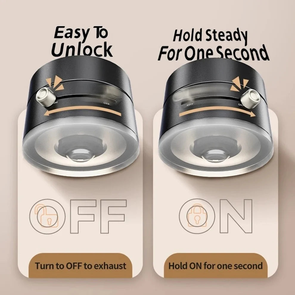 FlexLock™ 360° Adjustable Vacuum Magnetic Phone Holder