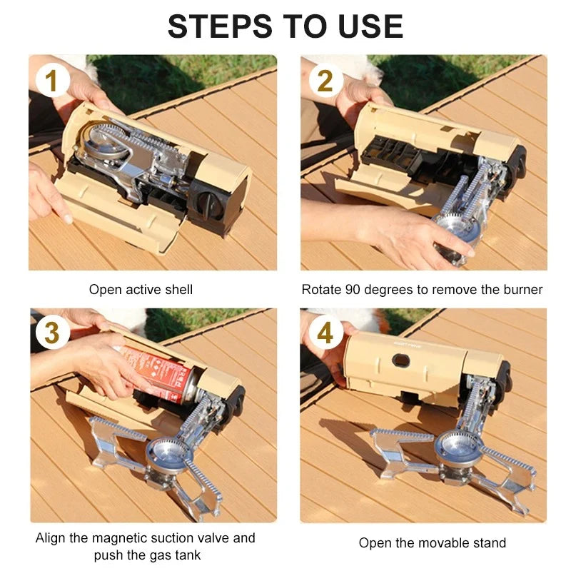 EasyHike™ - Portable Outdoor Gas Stove For Camping & Hiking
